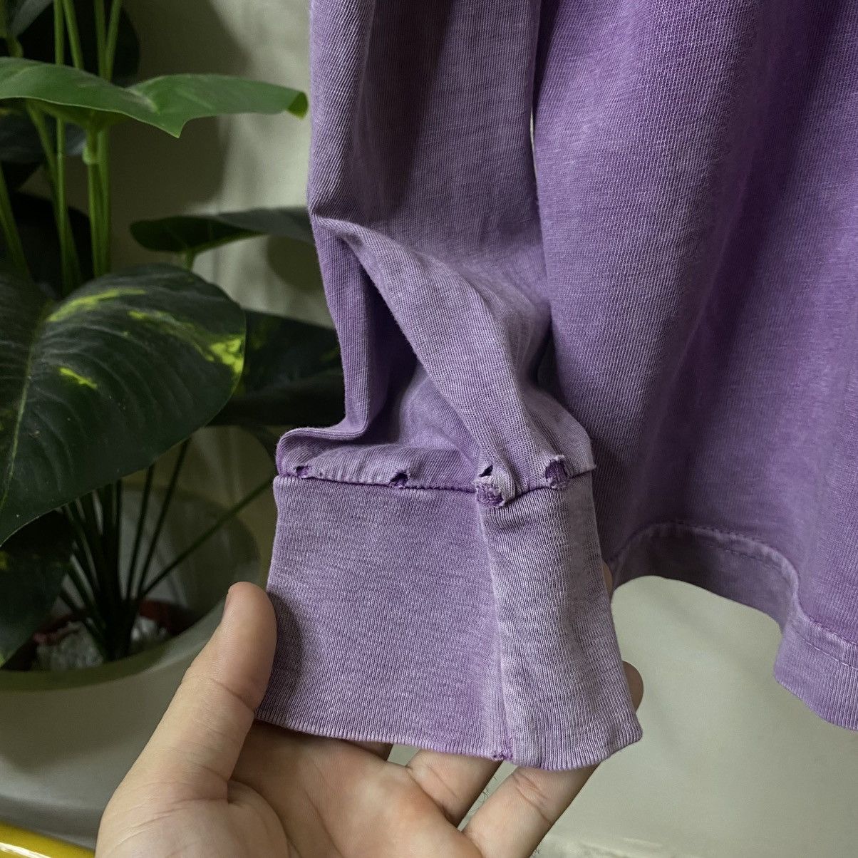 RIPNDIP Washed Purple Big Graphic LS Skater T Shirt Size US XXL / EU 58 / 5 - 5 Thumbnail