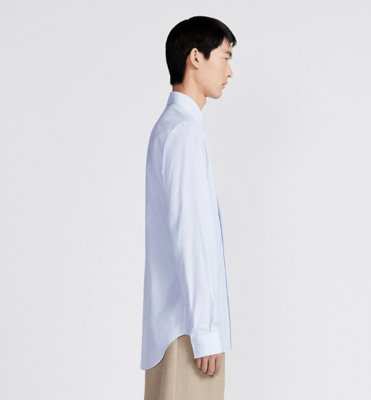 Dior o1w1db11025 483C57 Bobby Shirt in Blue Size US L / EU 52-54 / 3 - 5 Thumbnail