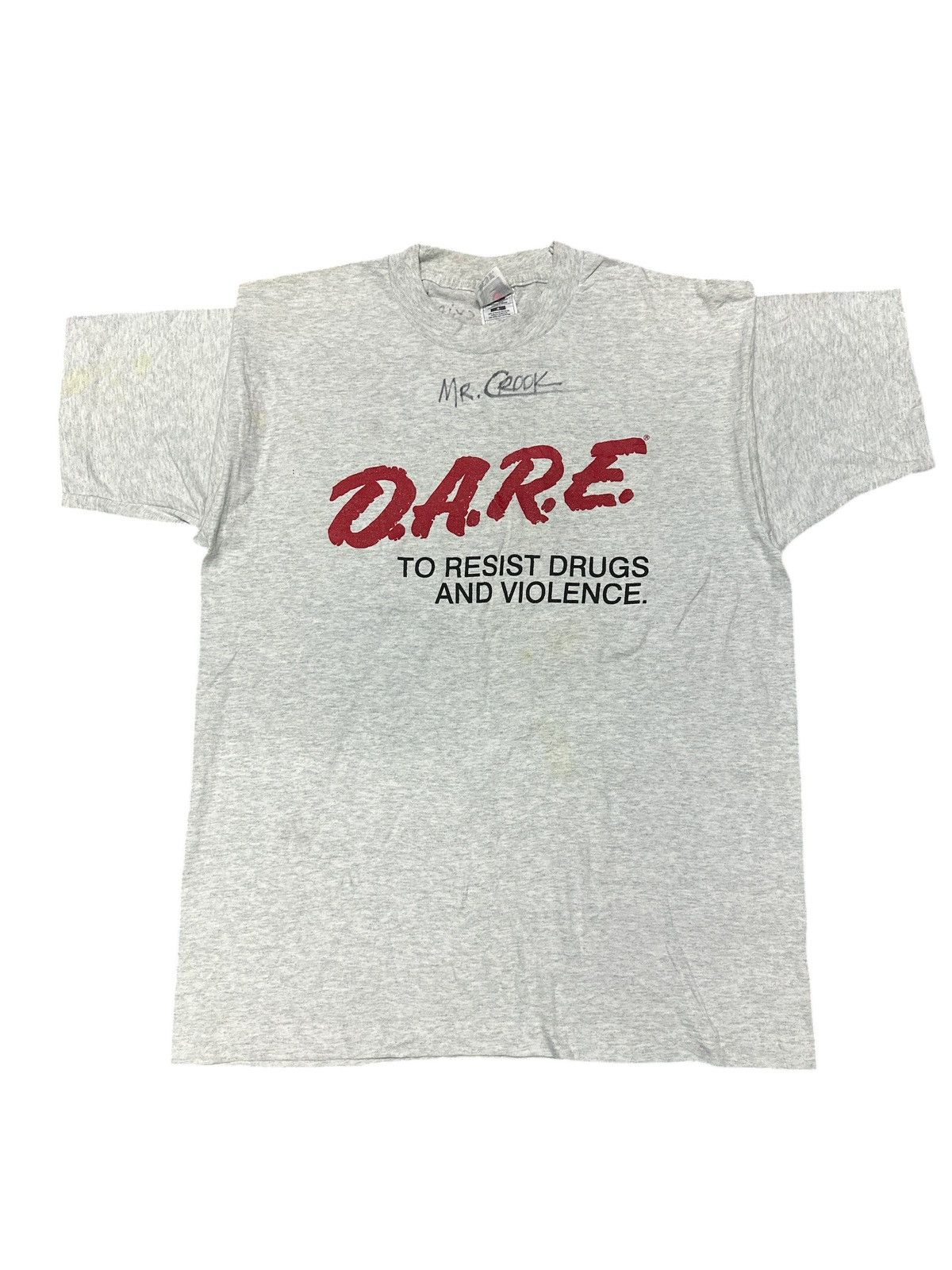Vintage Distress Vintage D.A.R.E signature . Size US XL / EU 56 / 4 - 1 Thumbnail