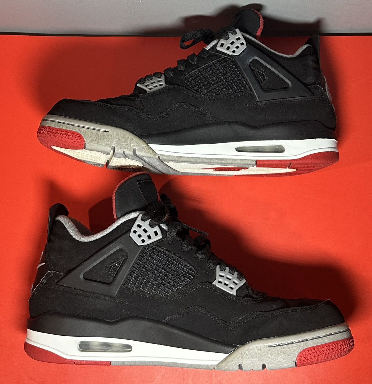 Jordan Brand Size 11 - Jordan 4 Retro OG Bred Size US 11 / EU 44 - 3 Thumbnail