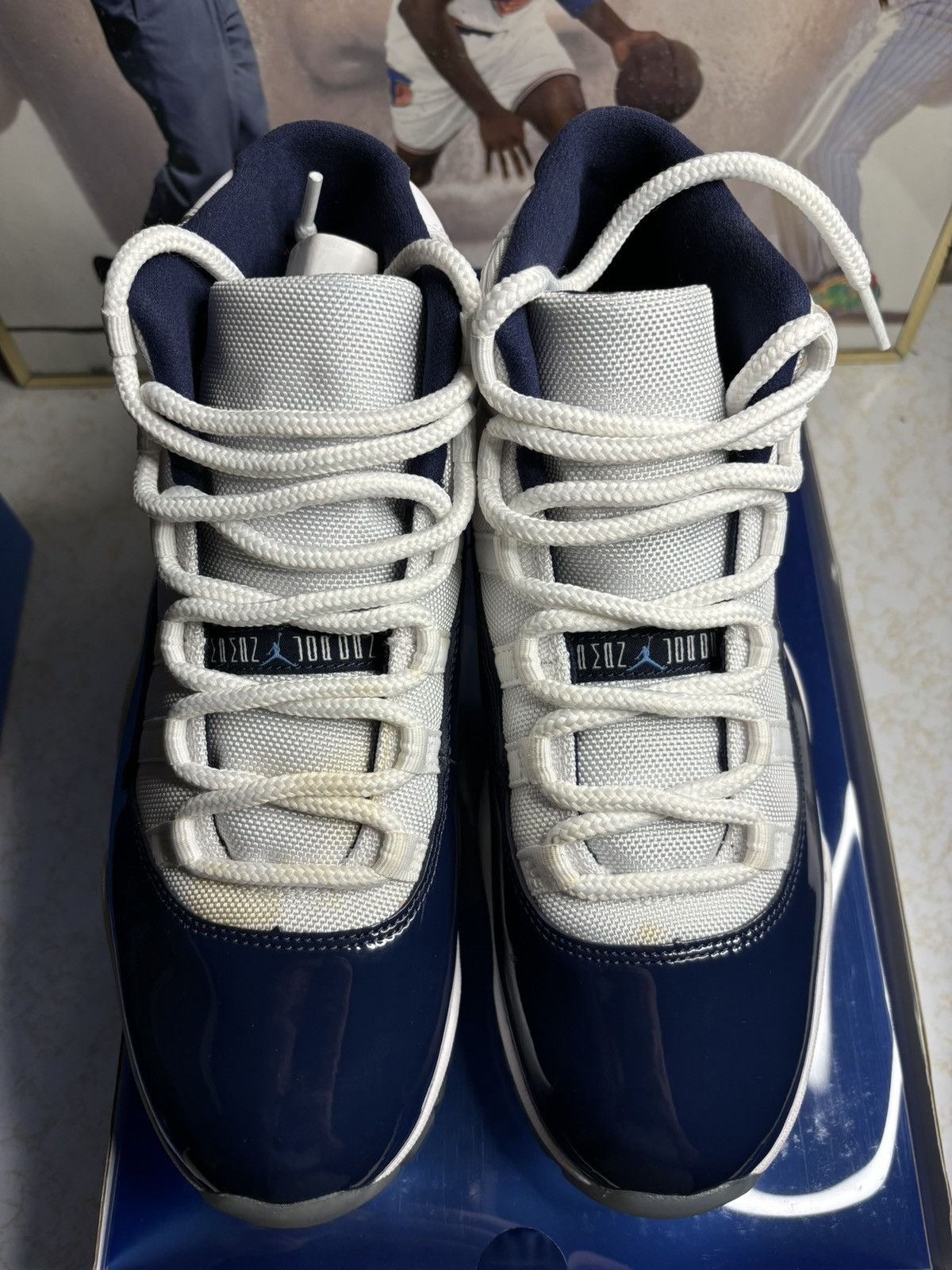 Jordan Brand Air Jordan 11 Retro Win Like 82 Win Like '82 2017 Size US 9.5 / EU 42-43 - 2 Thumbnail