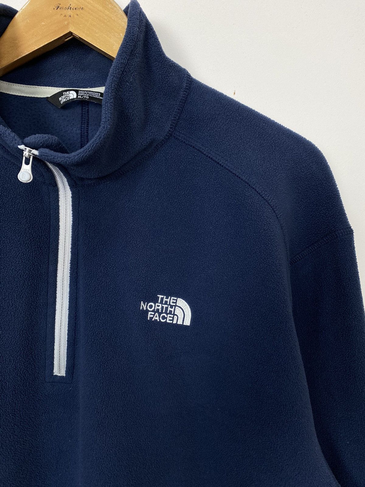 The North Face The North Face Polartec 1/4 Zip Fleece Jacket Size XL Blue Size US XL / EU 56 / 4 - 3 Thumbnail