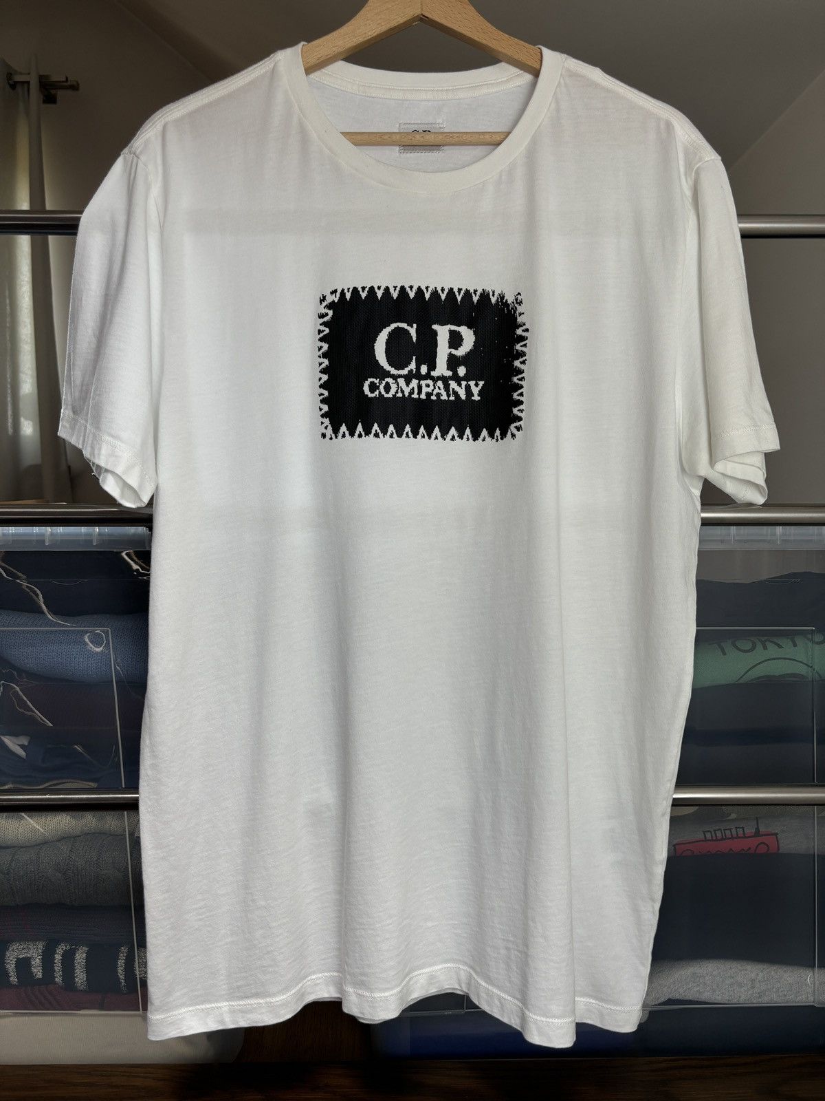 C.P. Company C.P. Company Big Logo T-Shirt Size US L / EU 52-54 / 3 - 1 Thumbnail