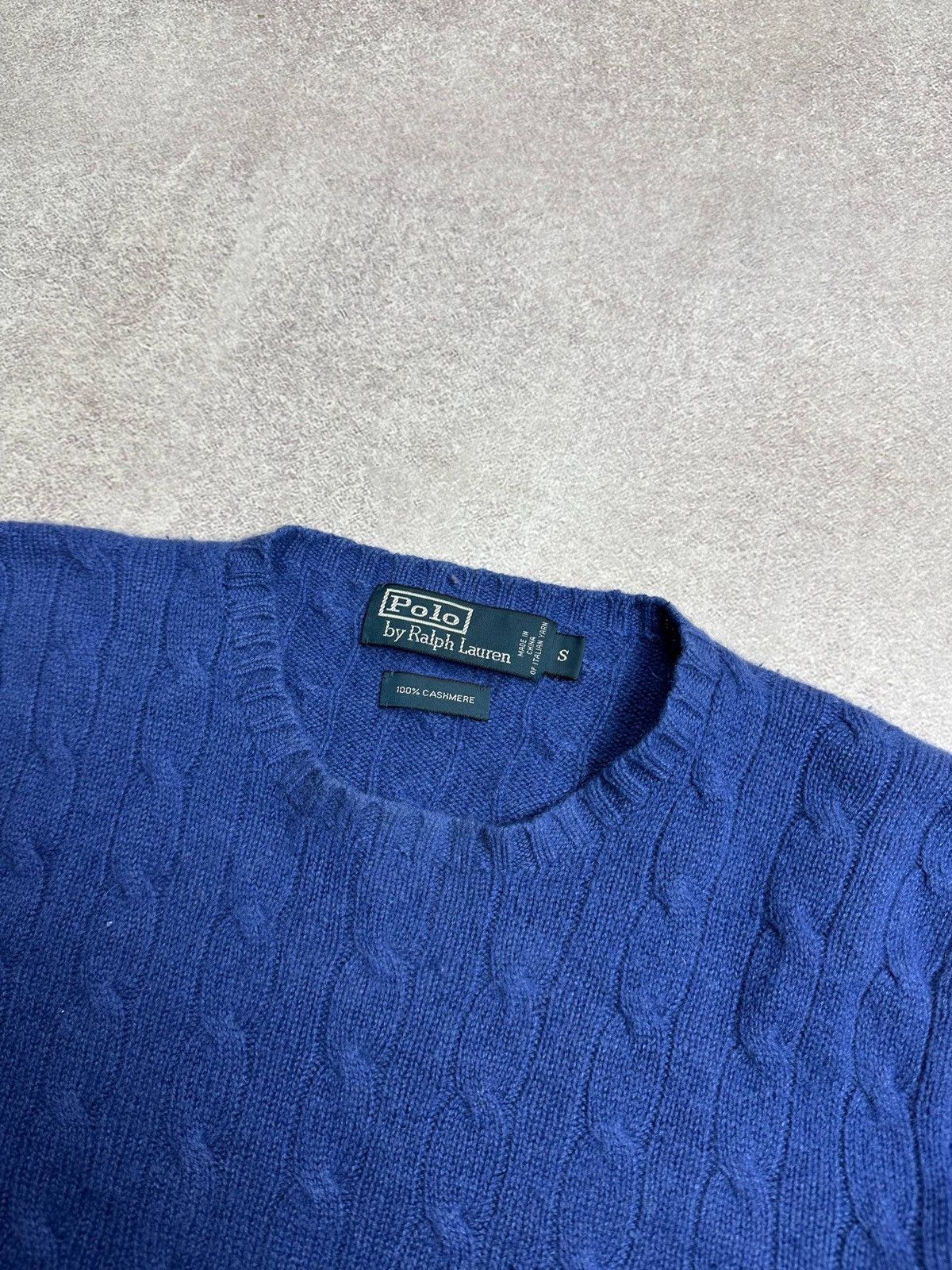 Polo Ralph Lauren Vintage Polo Ralph Lauren RRL Cable Knit Mens Sweater Rare S Size US S / EU 44-46 / 1 - 2 Thumbnail