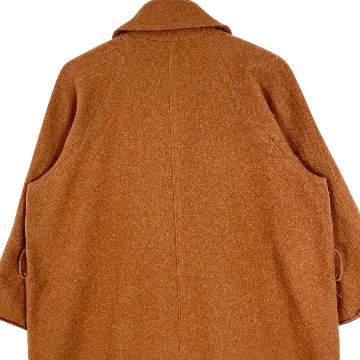 Yohji Yamamoto Vintage 80s Yohji Yamamoto Y’s Wool Coat Size L / US 10 / IT 46 - 13 Thumbnail