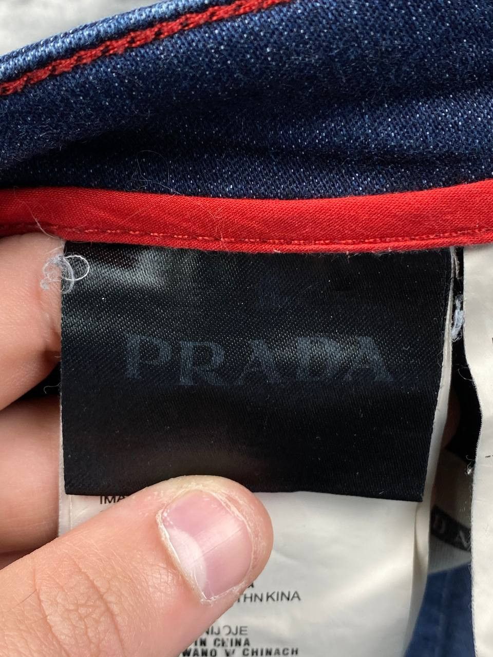 Prada Prada Denim Jeans Skinny Fit Men Size 33 Blue Size US 33 - 13 Thumbnail