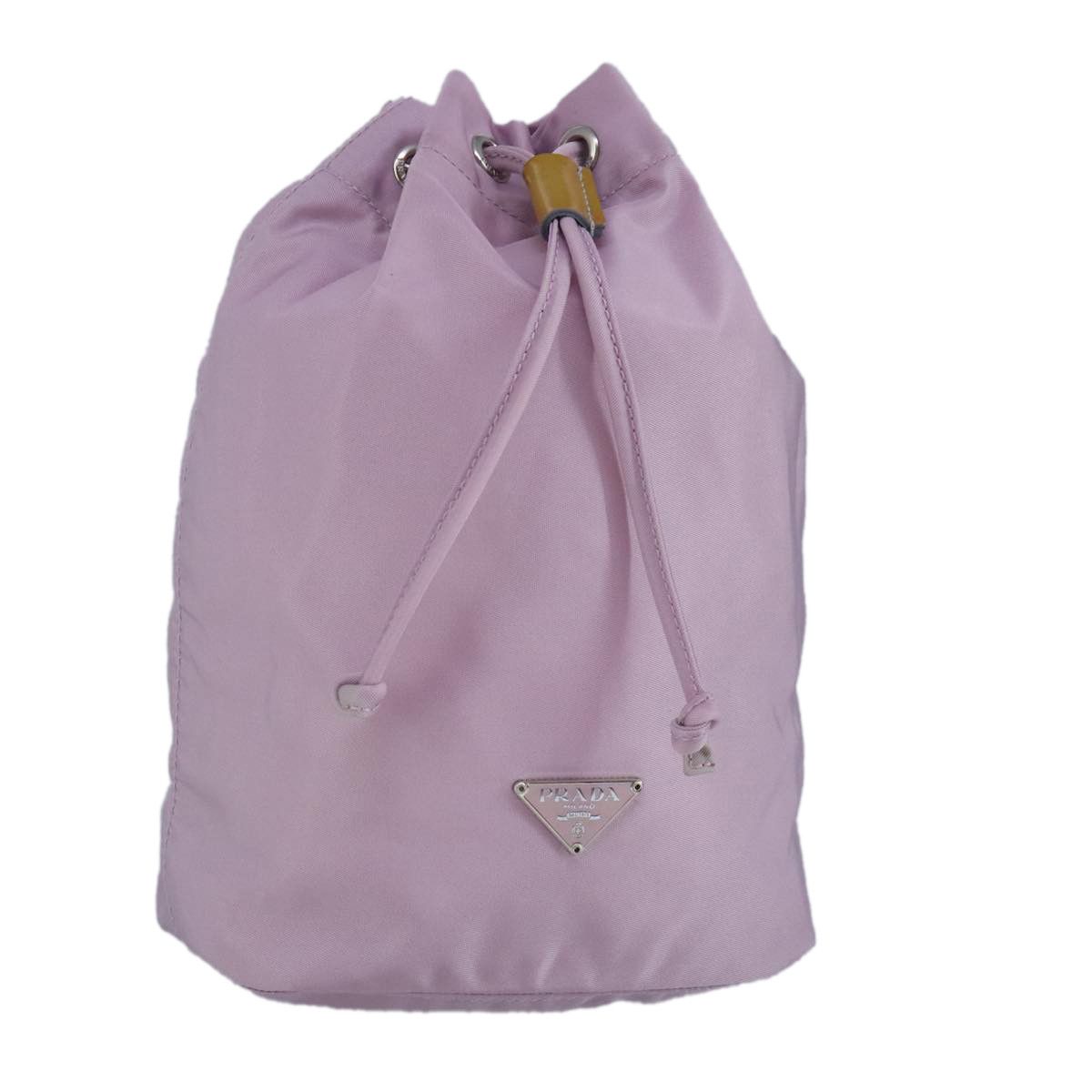 Prada Re-Nylon Pink Synthetic Clutch Bag (Pre-Owned) Size ONE SIZE - 1 Thumbnail