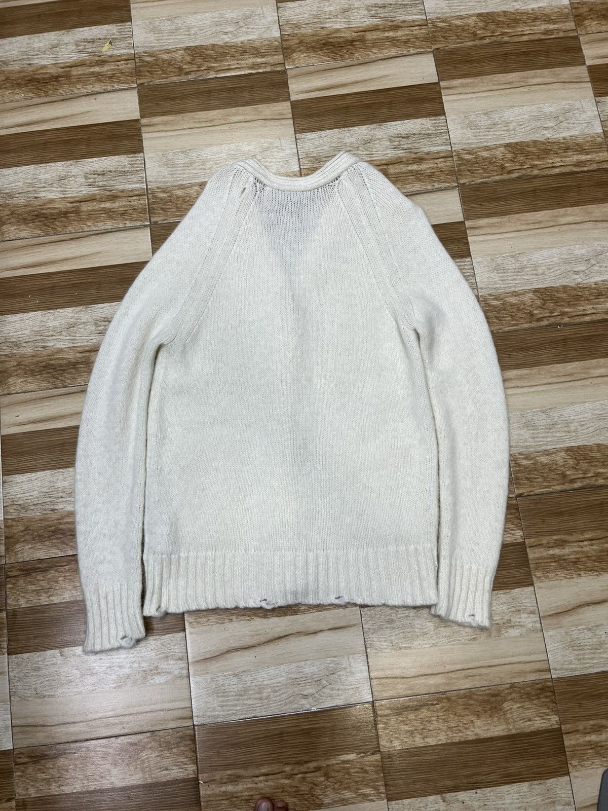 Other Maison Flaneur Distressed Cardigan Size US L / EU 52-54 / 3 - 5 Thumbnail