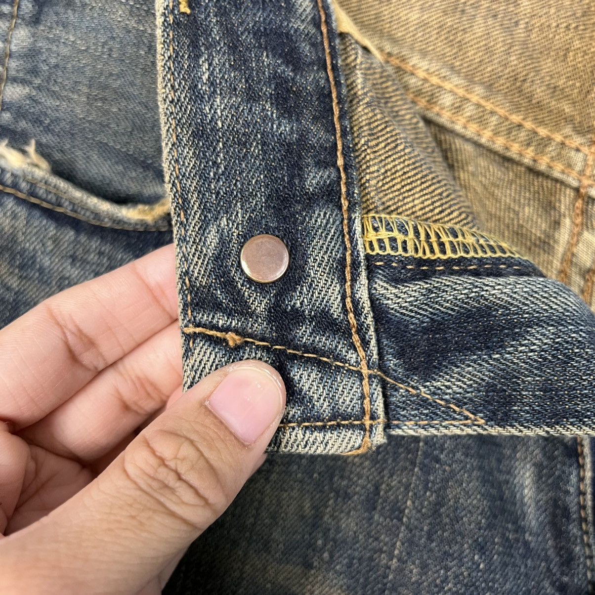 Edwin Vintage Edwin Distressed Selvedge Denim Jeans Size US 28 / EU 44 - 18 Thumbnail