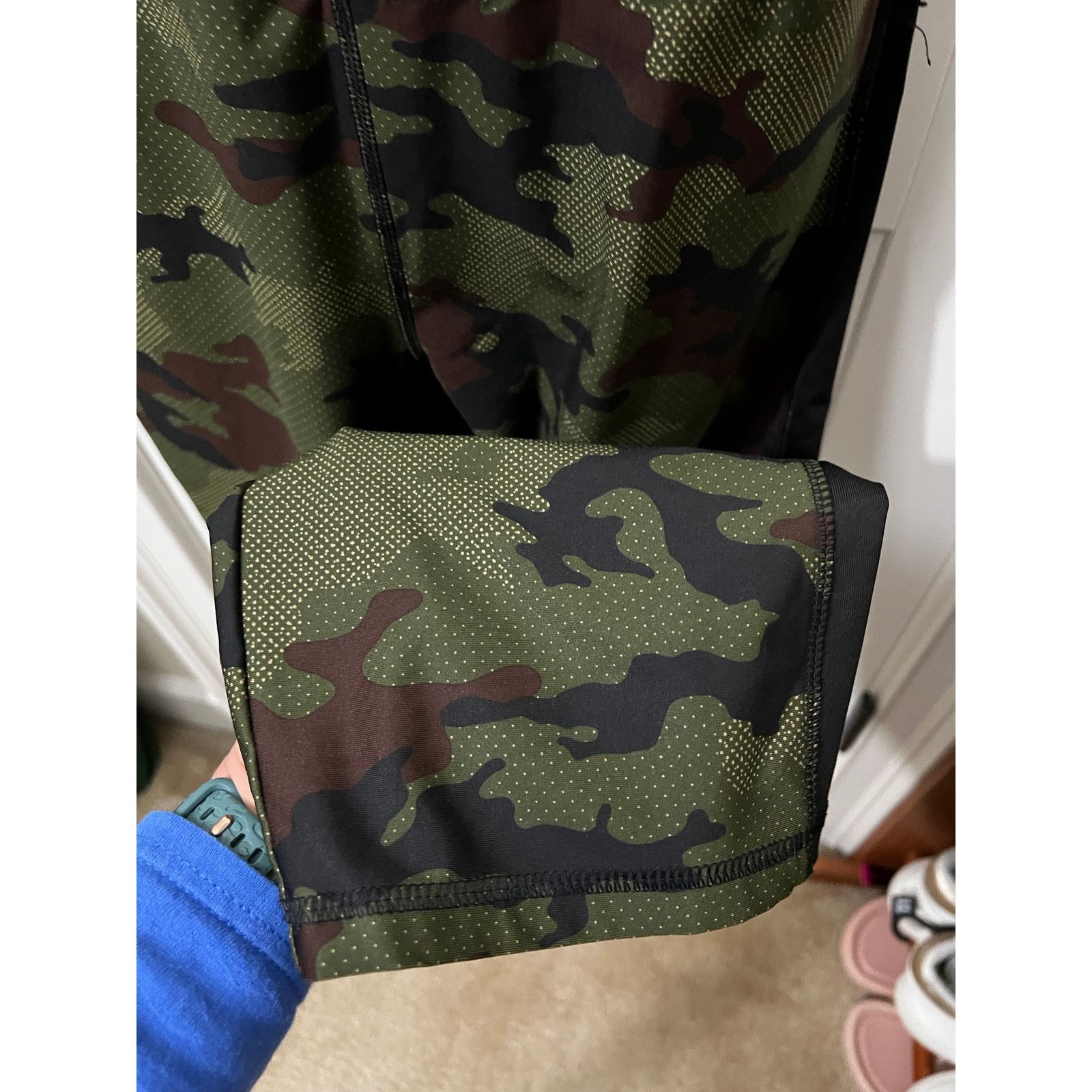 Athletic Works XXL 19" Printed Core Performance Capris Pants Camouflage Size 42" / US 20 - 8 Thumbnail