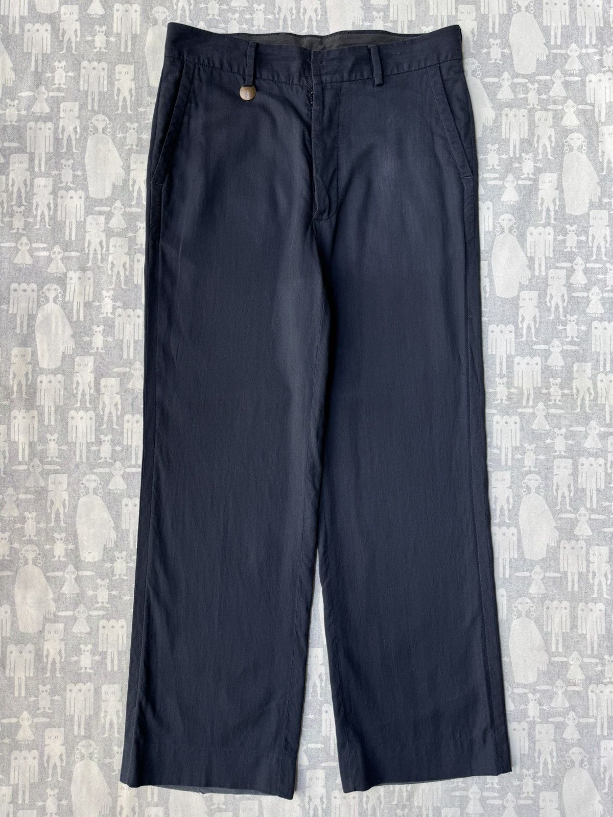 Maison Margiela Maison Martin Margiela SS03 Medal Cotton Slacks Trousers Size US 30 / EU 46 - 1 Thumbnail