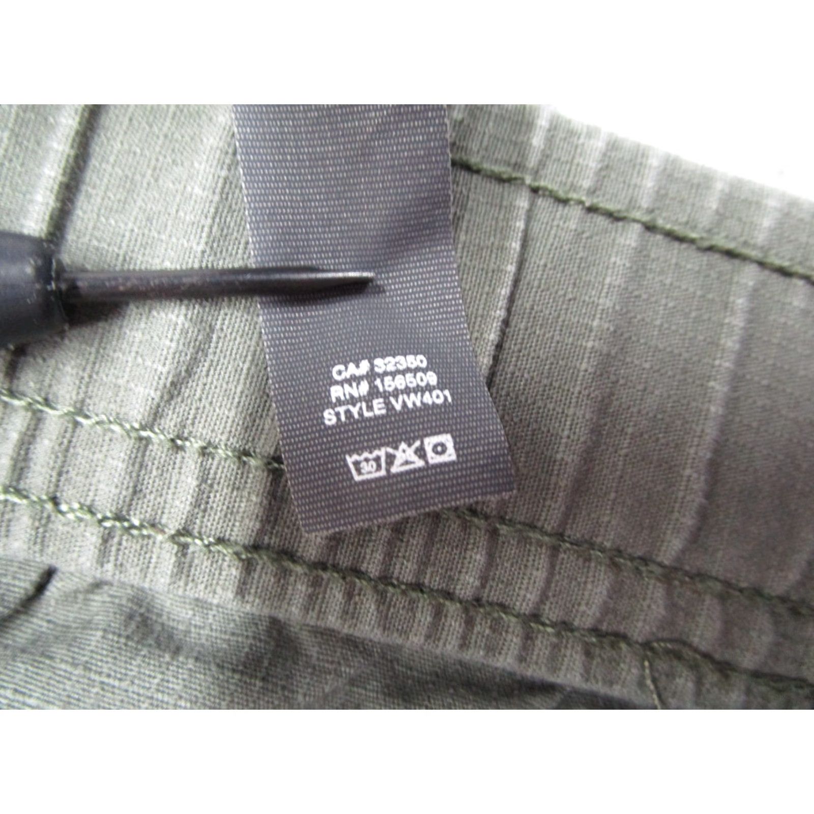 Vuori Vuori Pants Women Medium Green Ripstop Organic Cotton VW401 Active Work 30x27 Size 32" / US 10 / IT 46 - 4 Thumbnail