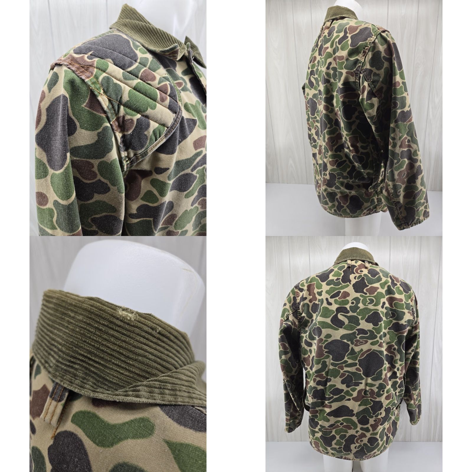 JCPenney VTG JCPenney Hunting Jacket Duck Camouflage Mens L/XL Button Up Shirt Size US L / EU 52-54 / 3 - 8 Thumbnail
