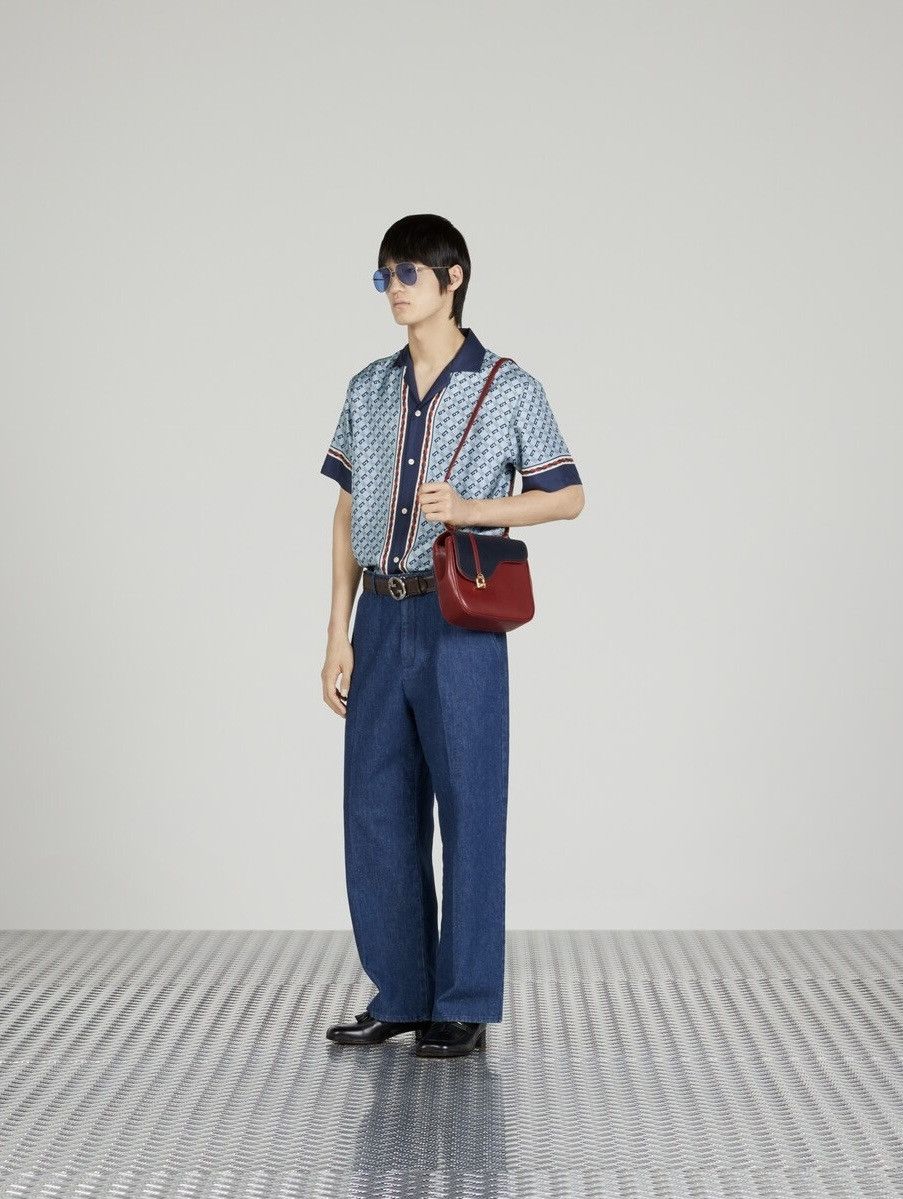 Gucci Gucci Wide Leg Tailored Trousers High Rise Straight Jeans Size US 34 / EU 50 - 3 Thumbnail