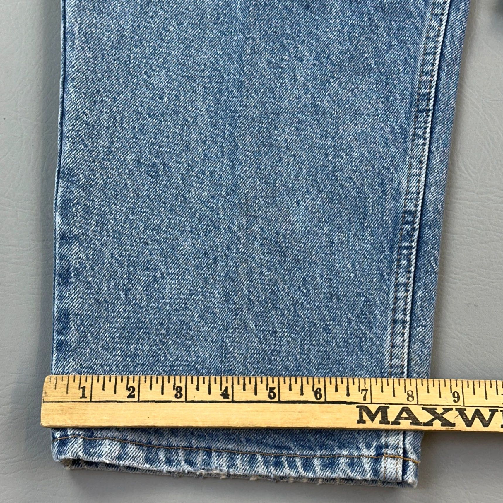 Calvin Klein VINTAGE Calvin Klein Jeans Mens 36x32 Double Stone Wash Denim Easy Fit 90s Y2K Jeans Mens Regular 5-Pocket Blue Autumn 90s Mens Size US 36 / EU 52 - 4 Thumbnail