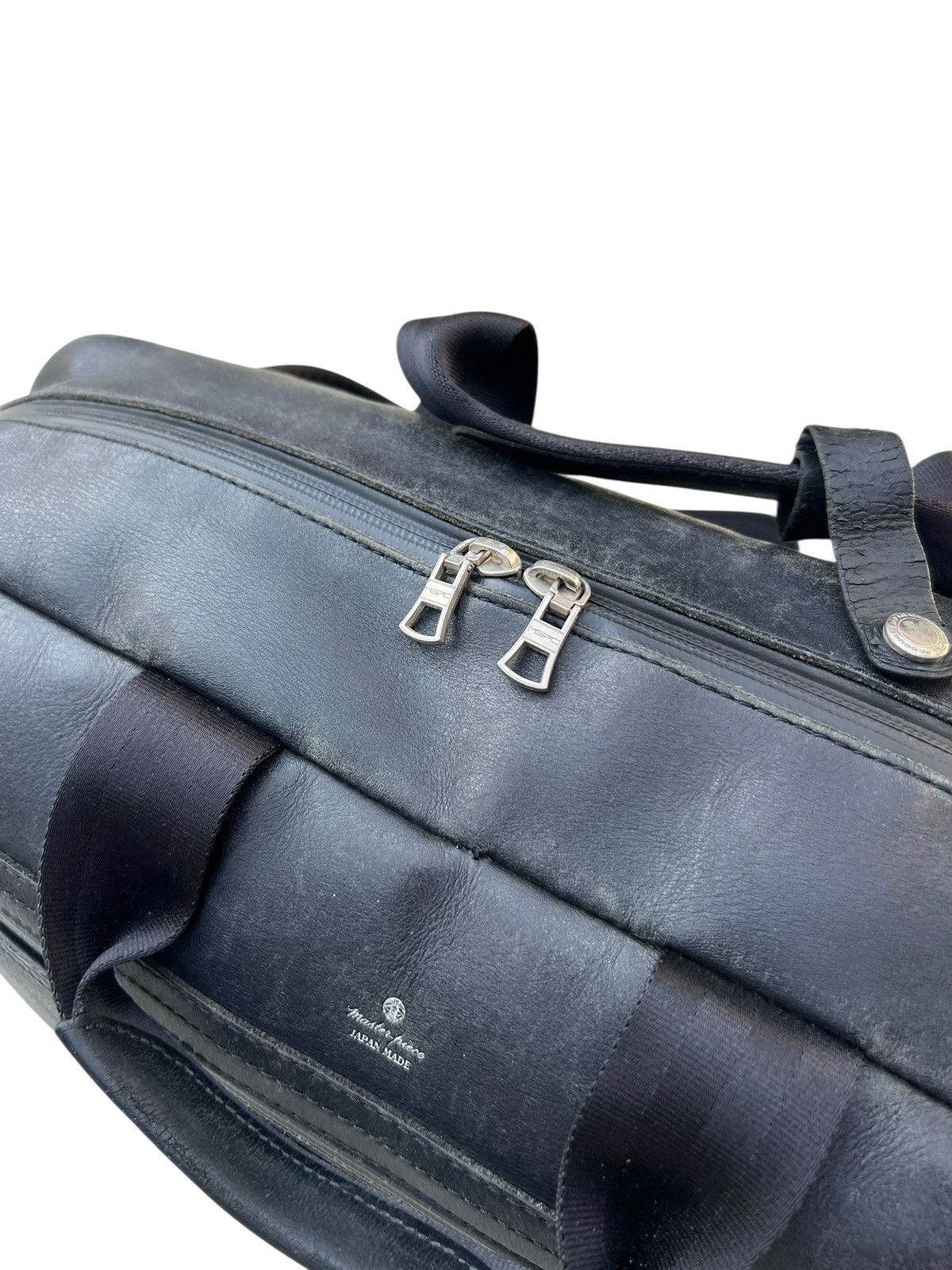 MasterPiece Patina Scratches Leather Backpack 3 Way Bag By Masterpiece Size ONE SIZE - 14 Thumbnail
