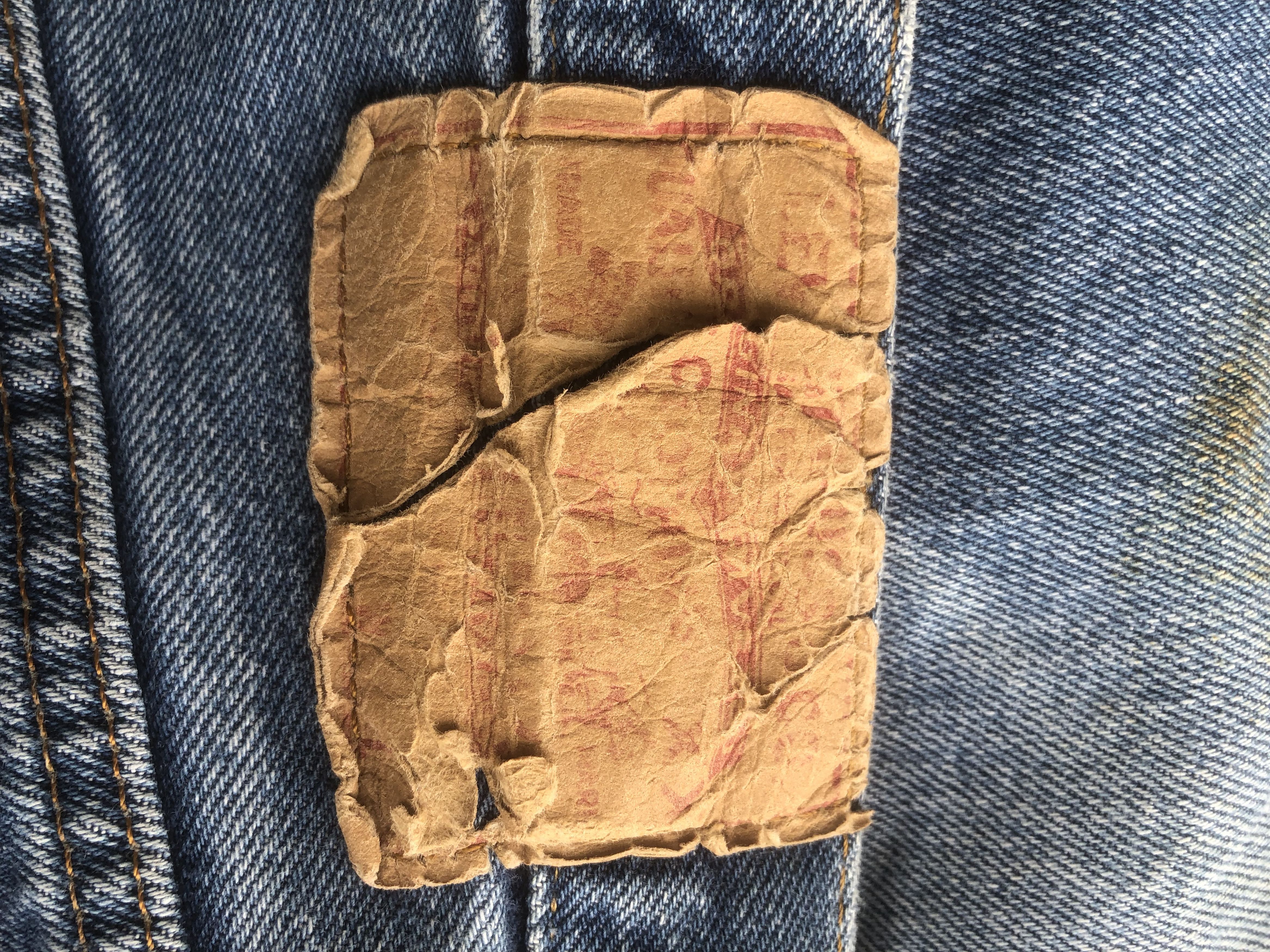Levi's Vintage Clothing Vintage 80s Levis 501 Selvedge Small e Jeans Size US 38 / EU 54 - 8 Thumbnail