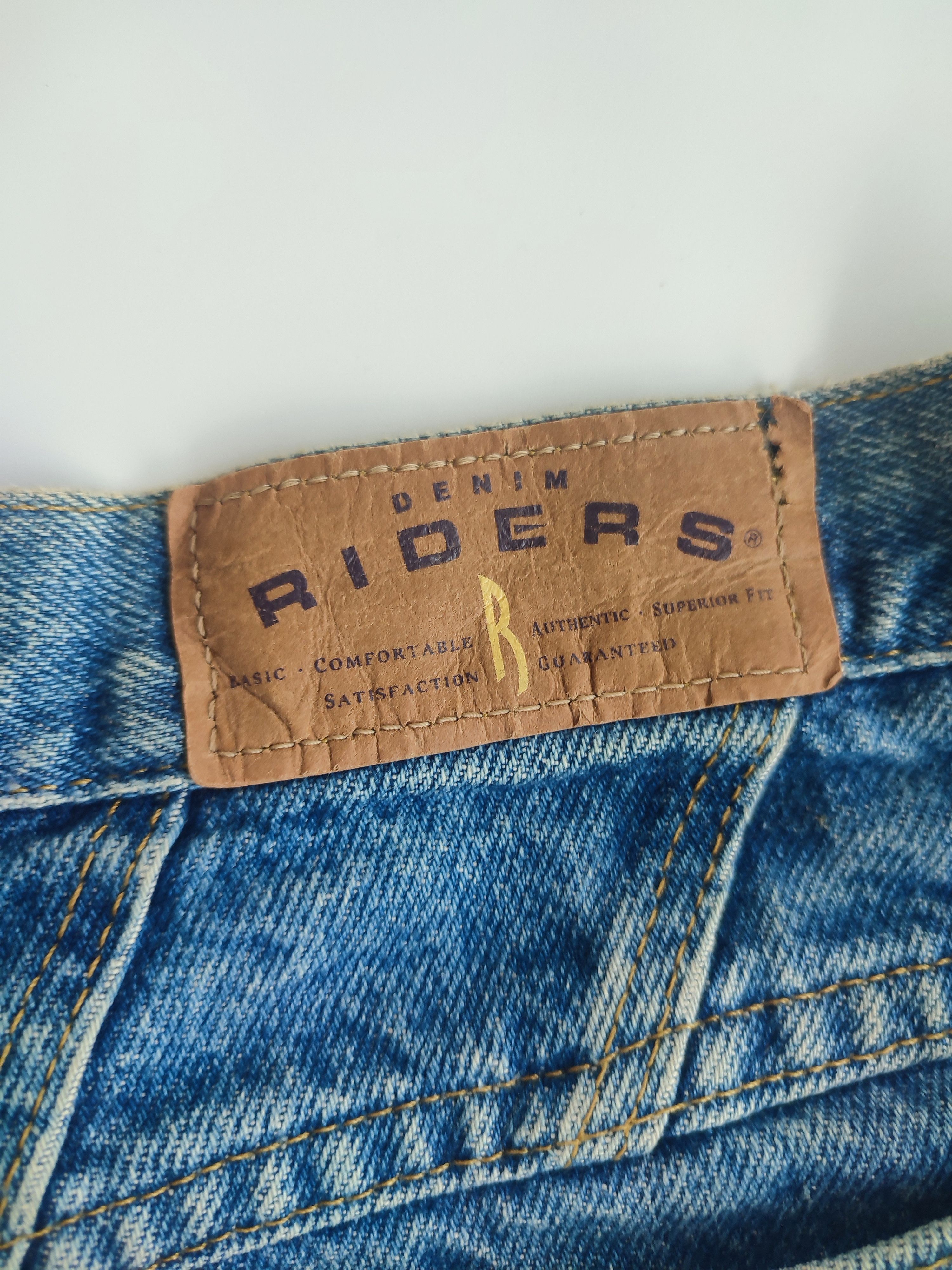 NFL RIDERS DENIM VINTAGE JEANS Size US 34 / EU 50 - 5 Thumbnail
