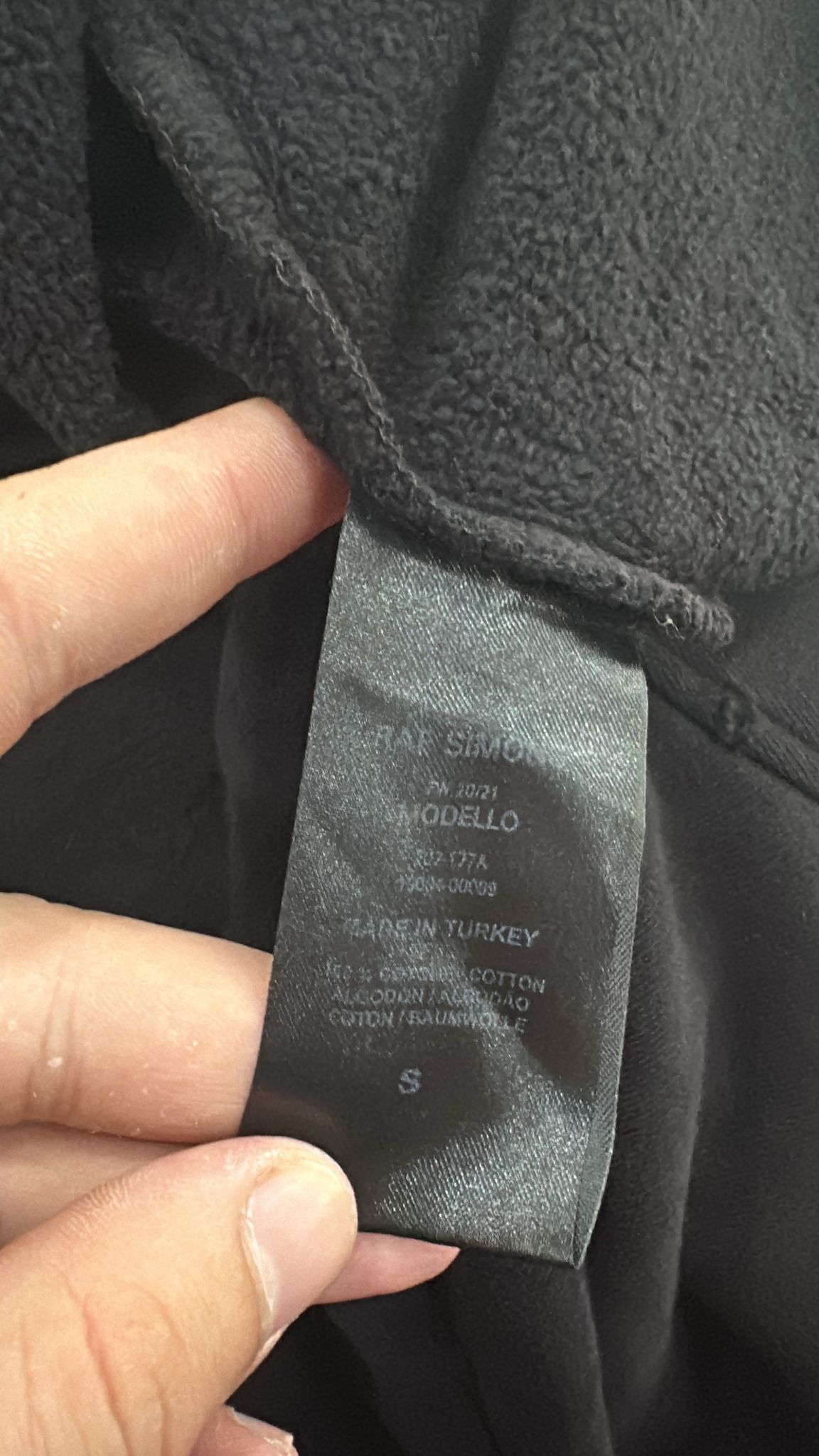 Raf Simons CC000021 I Love You Zip Hoodie in Black Size US S / EU 44-46 / 1 - 10 Thumbnail