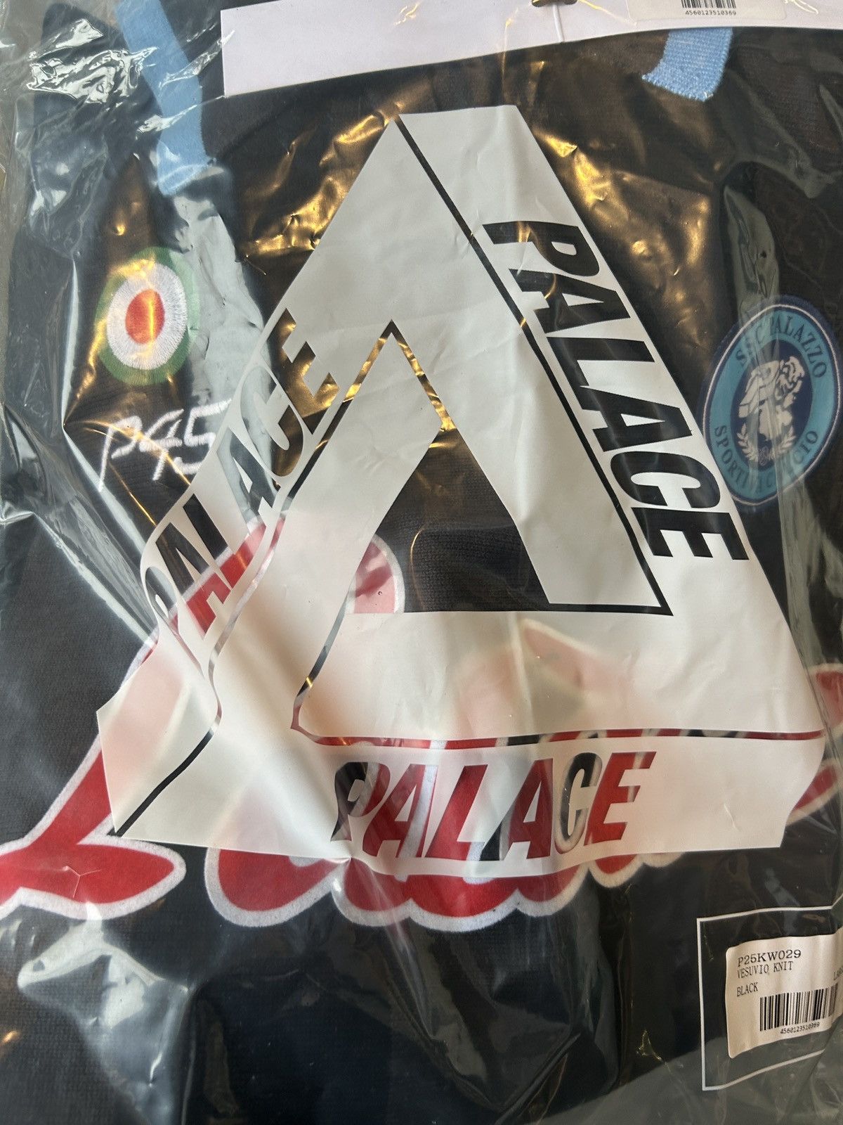 Palace Palace vesuvio knit rugby large | Grailed