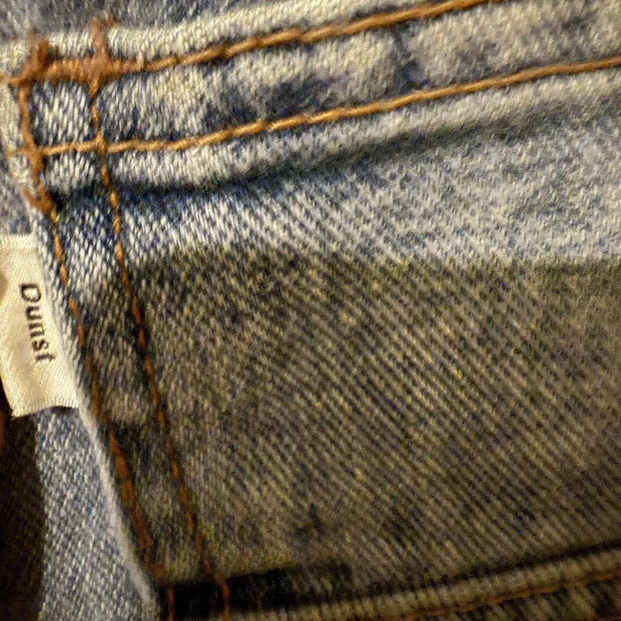 Japanese Brand Dunst curved blue denim shorts Size US 30 / EU 46 - 7 Thumbnail