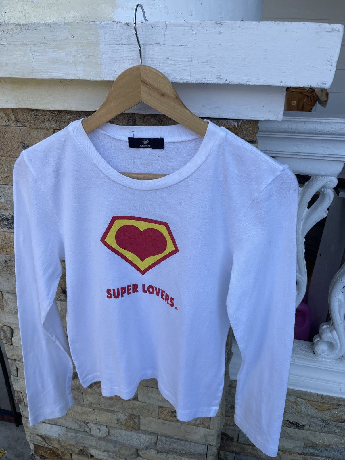 Japanese Brand × Vintage Last Drop🔥Rare🔥Vintage Super Lovers Long Sleeve T-Shirt Size US S / EU 44-46 / 1 - 4 Thumbnail