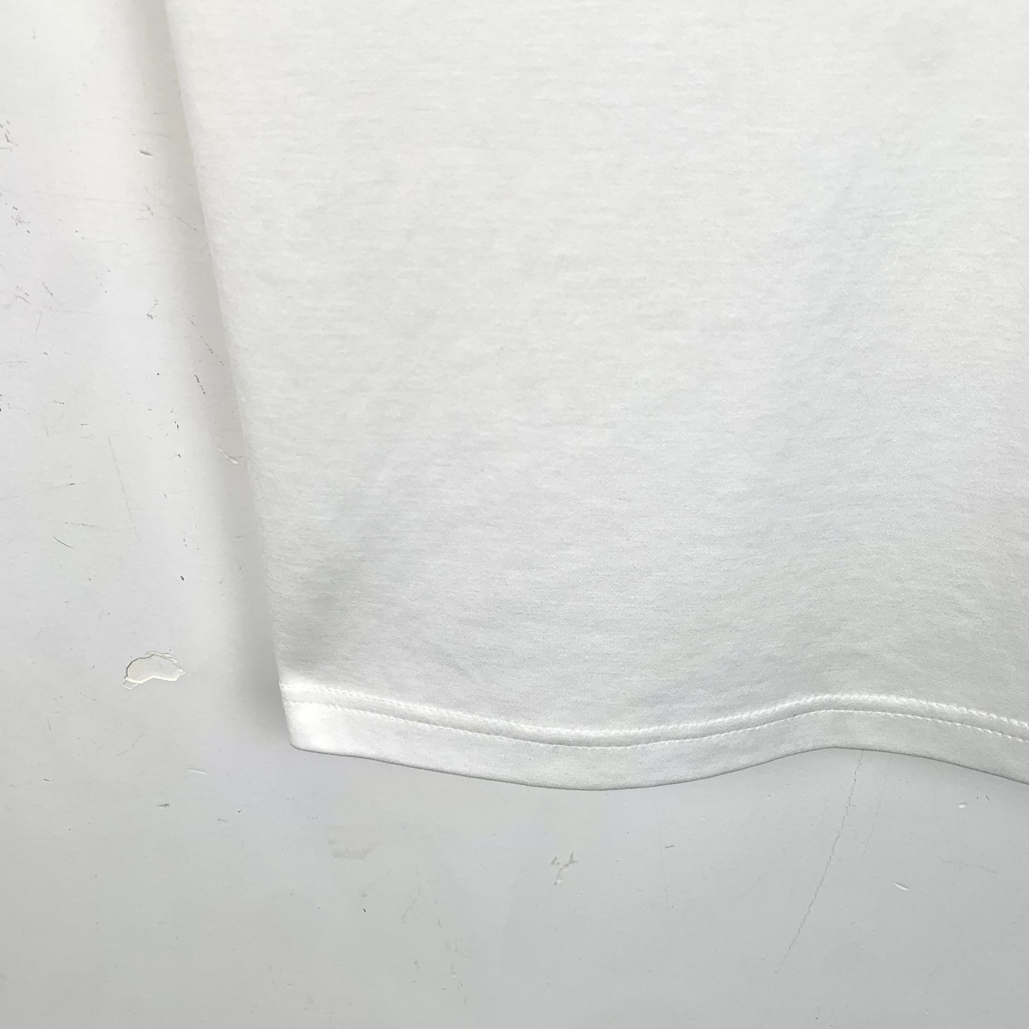 Berluti Berluti White Logo Letter Print Cotton Crew Neck T-Shirt (Si Size US S / EU 44-46 / 1 - 4 Thumbnail