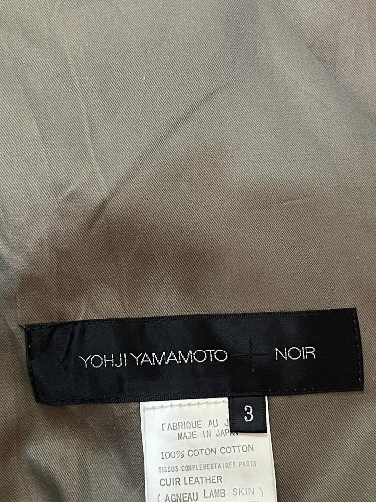 Yohji Yamamoto YOHJI YAMAMOTO + NOIR Trench Coat / Long Jacket Size L / US 10 / IT 46 - 18 Thumbnail