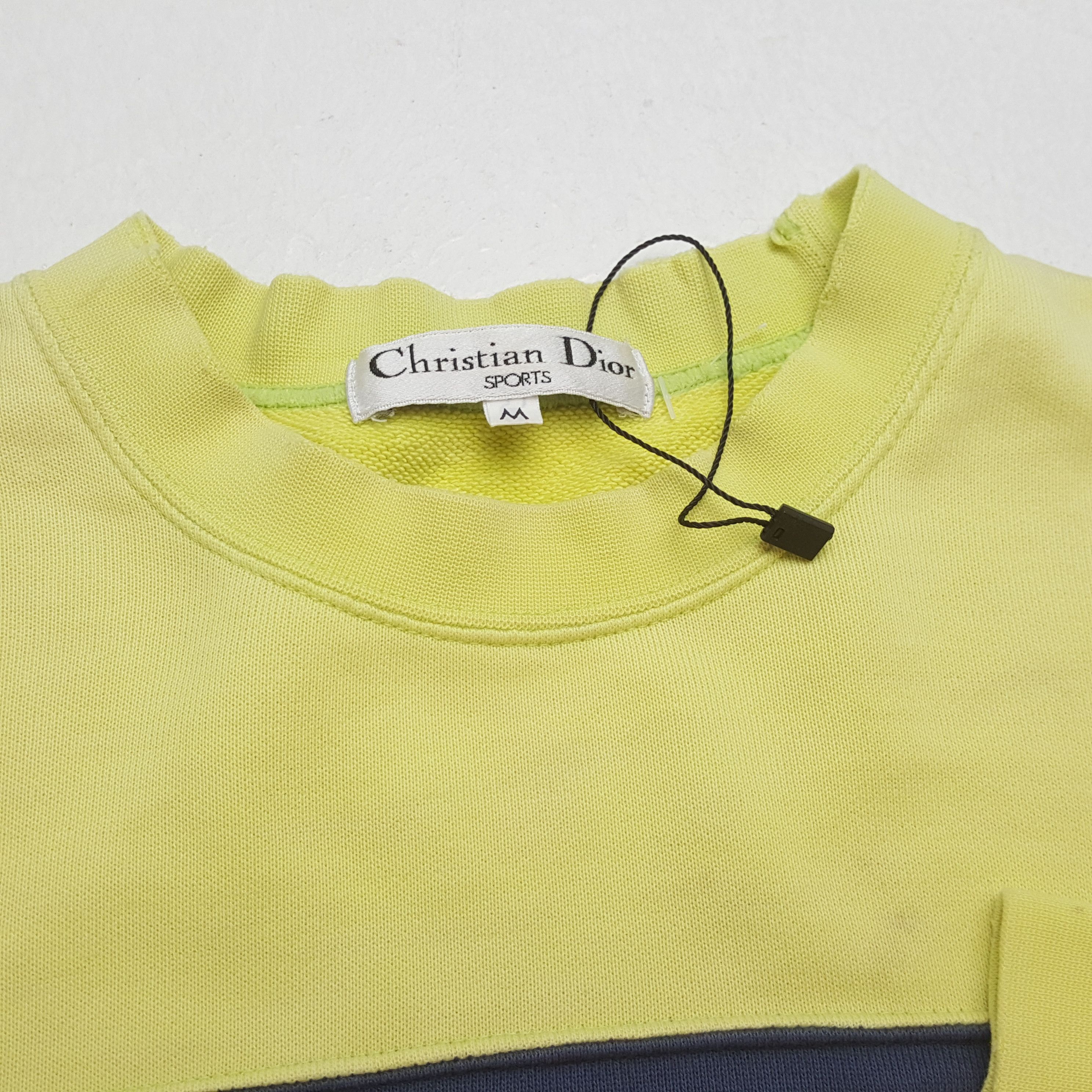 Christian Dior Monsieur × Vintage CHRISTIAN DIOR Sports Fashion Brand Spellout Sweatshirt Size US S / EU 44-46 / 1 - 9 Thumbnail