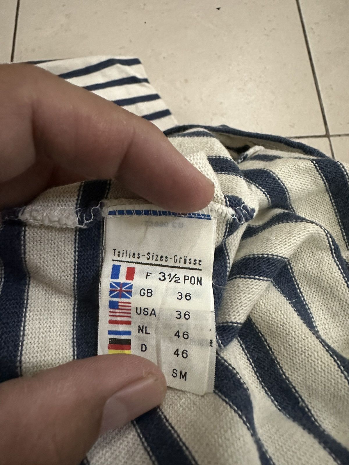 Saint James SAINT JAMES NAVY Size US S / EU 44-46 / 1 - 4 Thumbnail