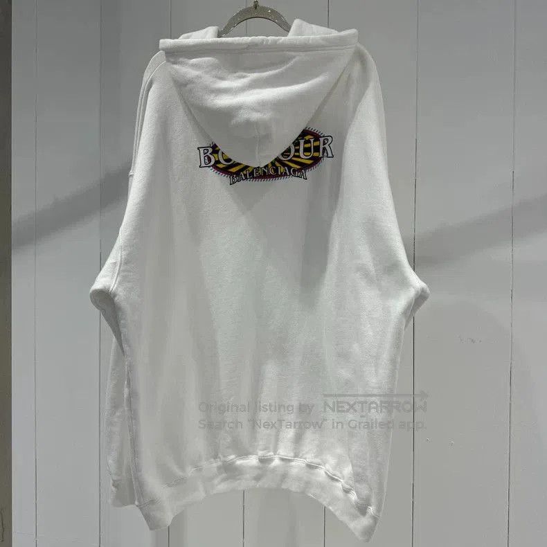 Balenciaga Balenciaga Fleece Hoodie L White. Size US L / EU 52-54 / 3 - 2 Thumbnail
