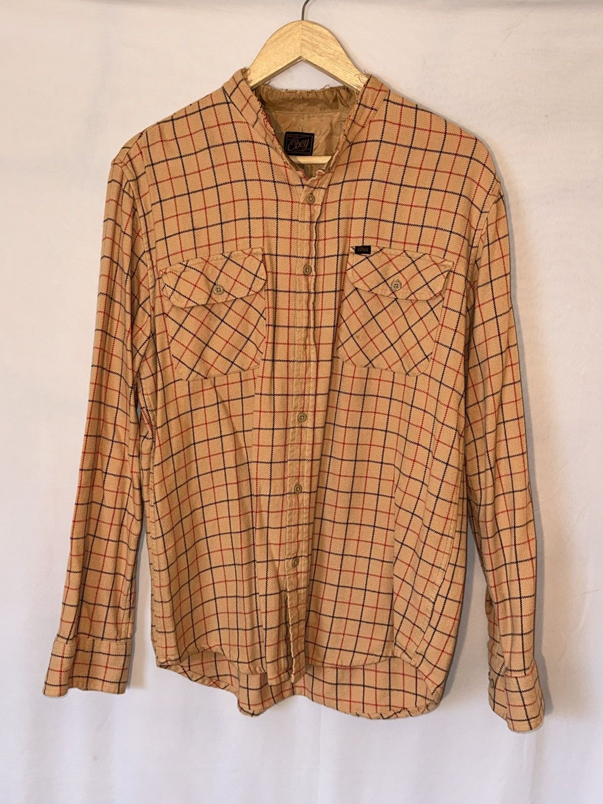 Flannel × Obey × Vintage Obey Vintage button up Size US M / EU 48-50 / 2 - 1 Thumbnail