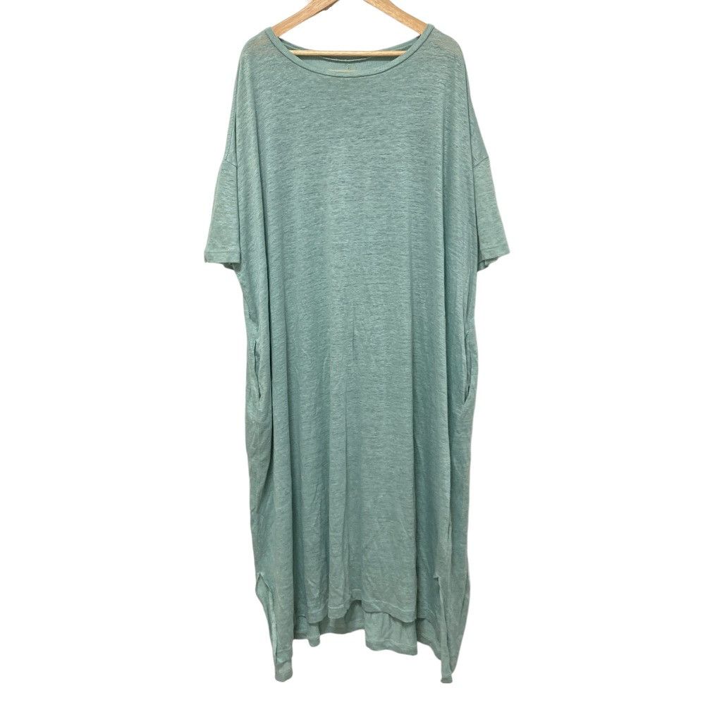 Other Other suzuki takayuki Linen Knit Dress Textile Dresses S211-04 DUTY FREE for USA Size ONE SIZE - 1 Thumbnail