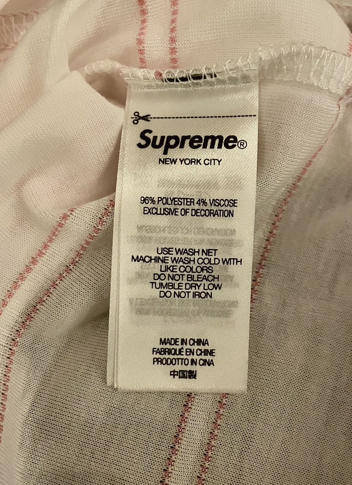 Supreme × Umbro SUPREME x UMBRO STRIPE SOCCER JERSEY Size US S / EU 44-46 / 1 - 6 Thumbnail
