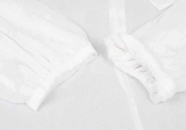 Comme des Garcons Comme Des Garcons Retro white bow shirt top Size XS / US 0-2 / IT 36-38 - 7 Thumbnail