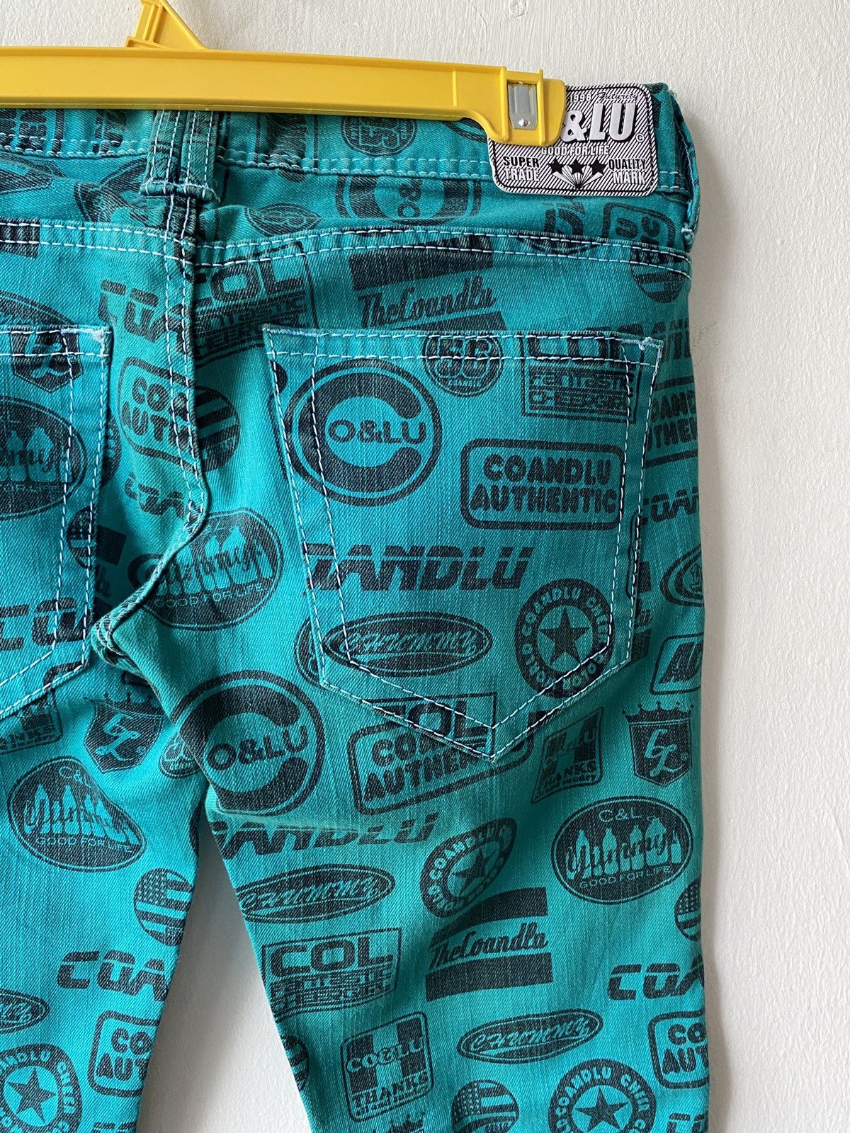 Hysteric Glamour × Japanese Brand Japanese Brand Co & Lu Fullprint Design Denim Size US 30 / EU 46 - 12 Thumbnail
