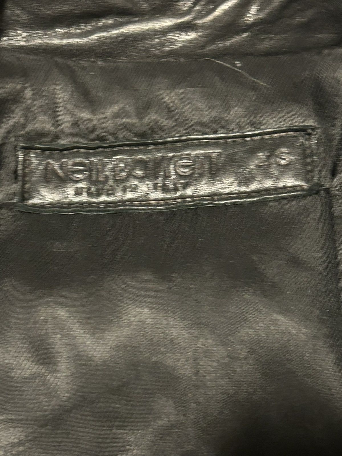Neil Barrett AW09 Neil Barett waxed leather jacket Size US S / EU 44-46 / 1 - 4 Thumbnail