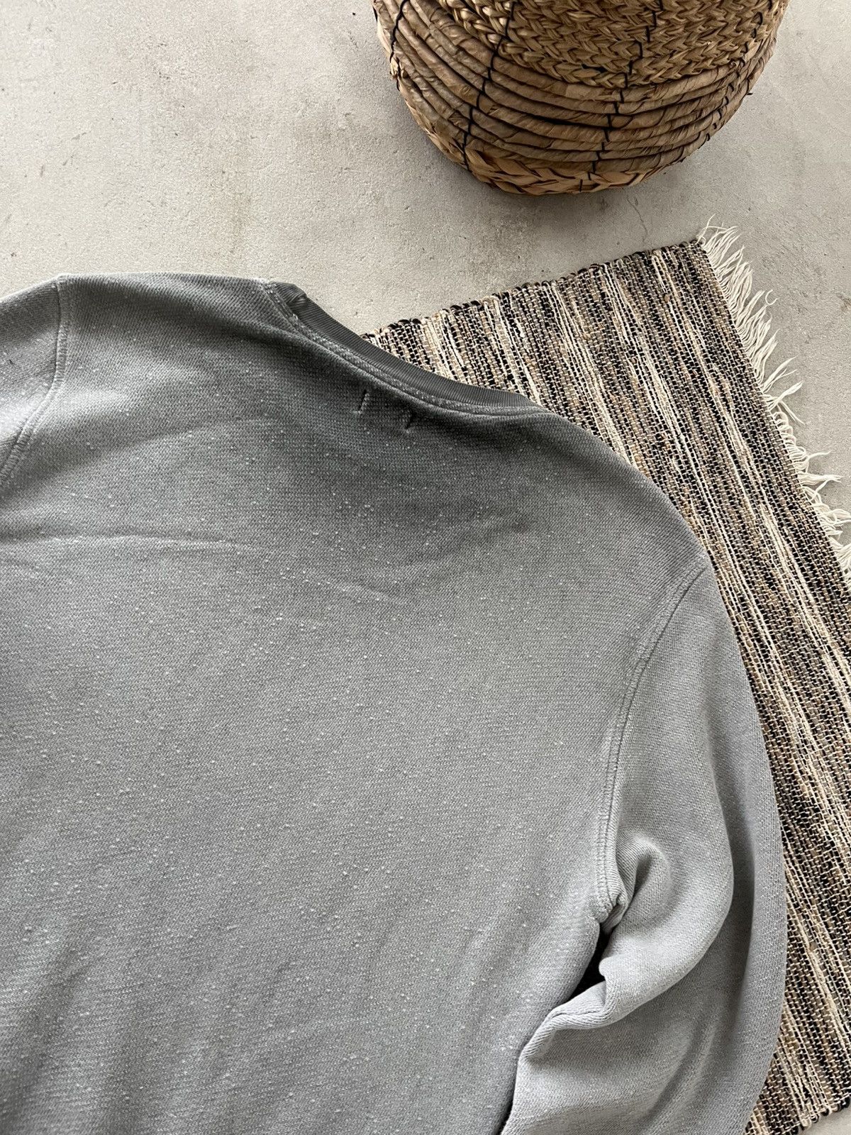Diesel Vintage Diesel Grey Faded Big Logo Avantgarde Sweatshirt Y2K Size US L / EU 52-54 / 3 - 13 Thumbnail