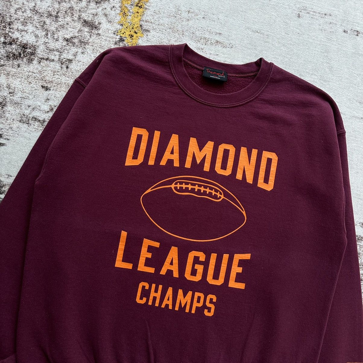 Diamond Supply Co. DIAMOND SUPPLY CO SWEATSHIRT SKATEBOARD BIG LOGO Size US L / EU 52-54 / 3 - 3 Thumbnail