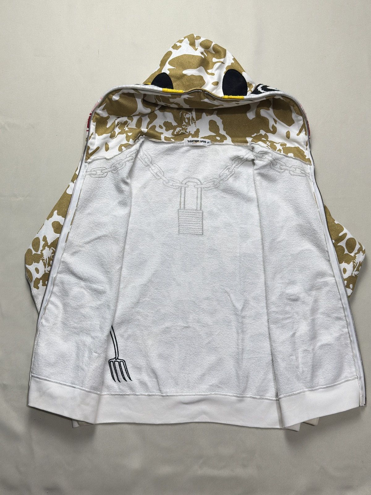Bape Holstein Cow Full Zip Hoodie Size US S / EU 44-46 / 1 - 6 Thumbnail