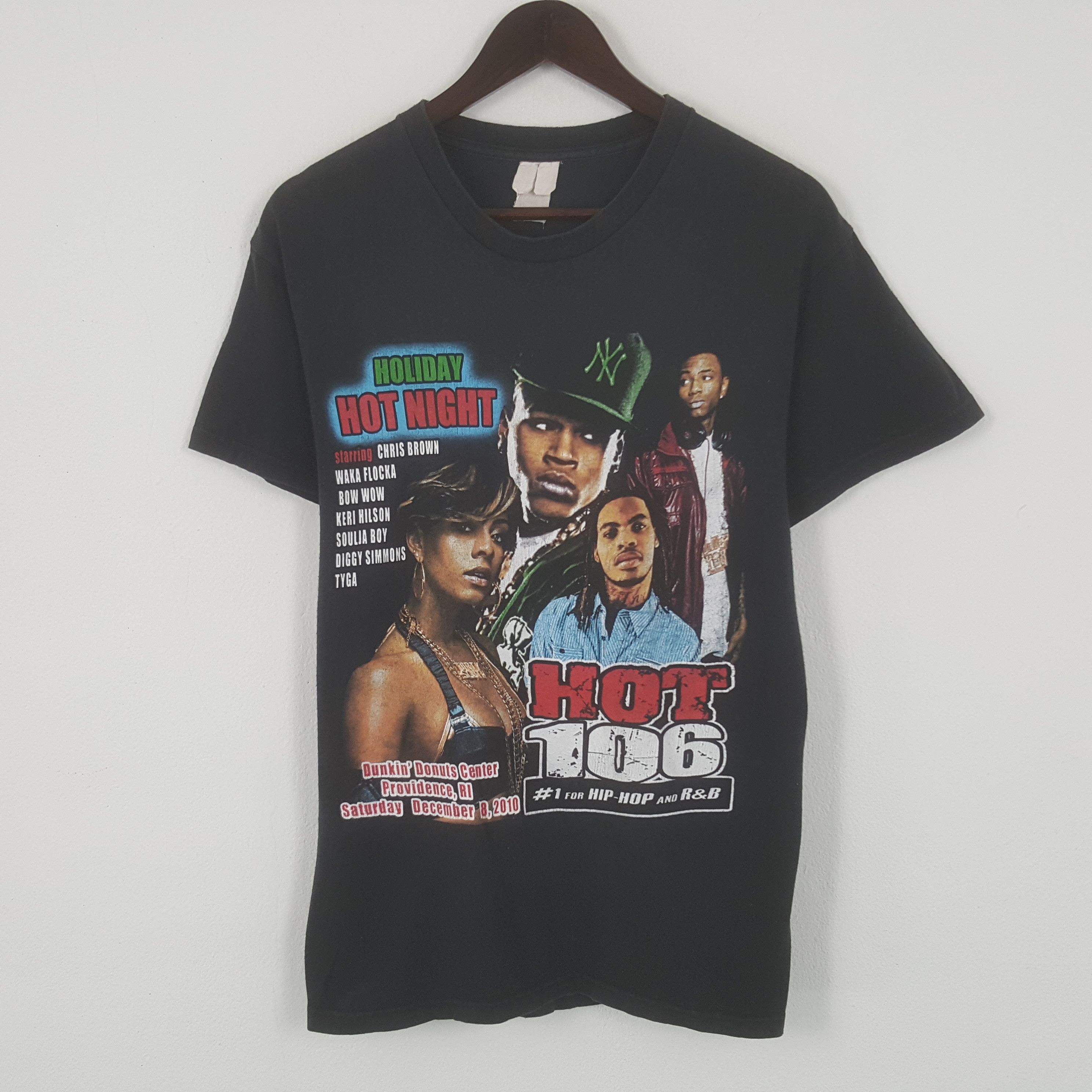 Rap Tees × Vintage Vintage Holiday Hot Night Raper Tshirt Size US M / EU 48-50 / 2 - 1 Thumbnail