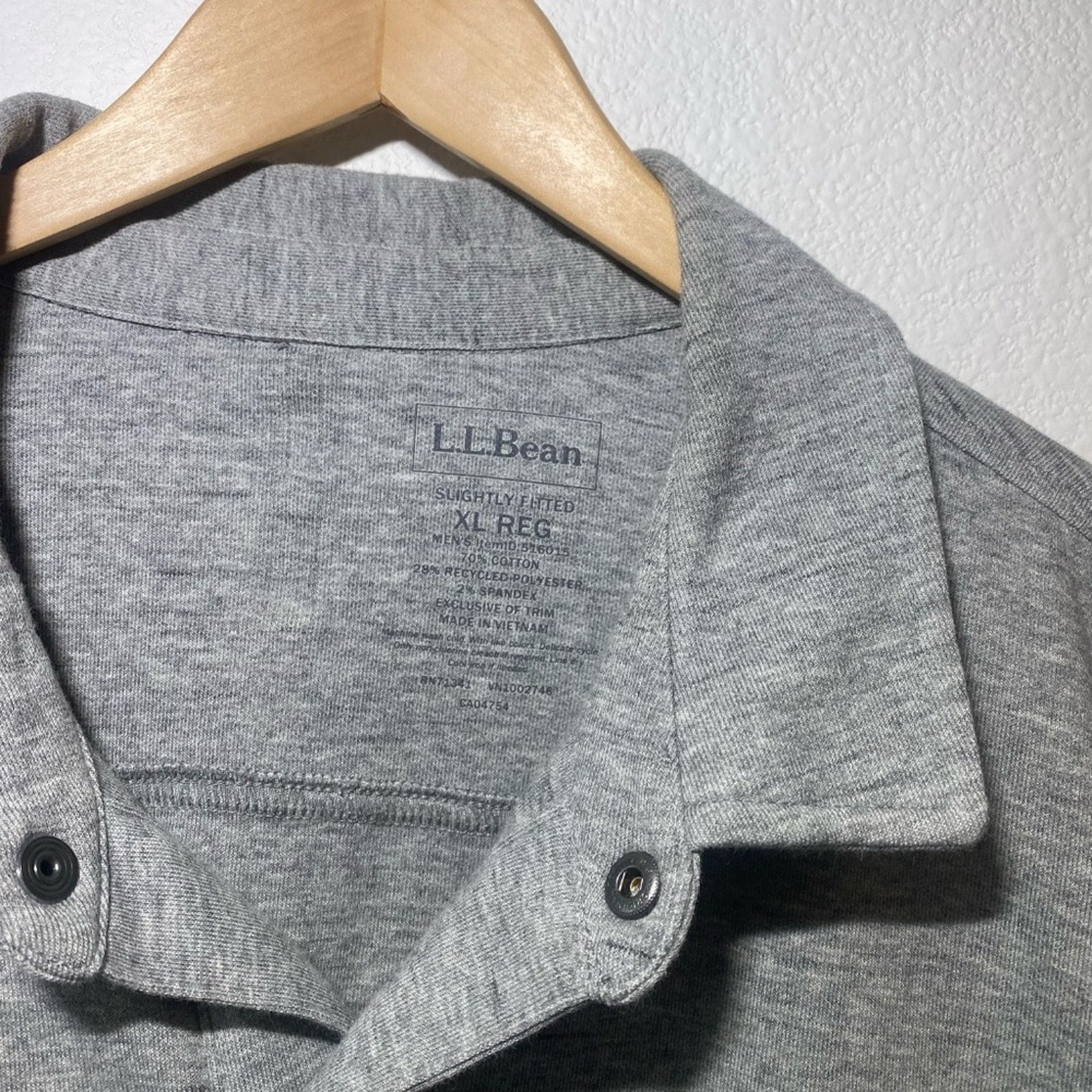 L.L. Bean L.L. Bean Slightly Fitted Snap Explorer Sweater - XL Reg Size US XL / EU 56 / 4 - 5 Thumbnail