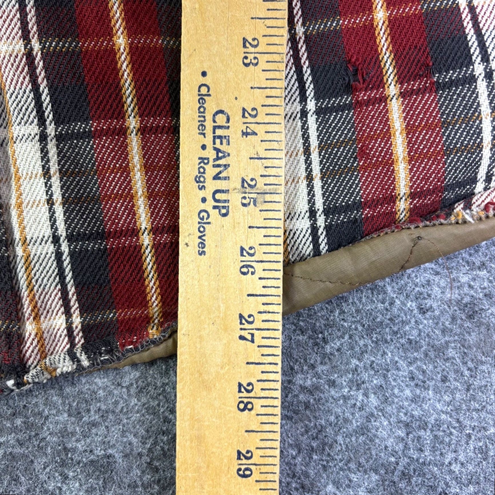 Vintage Five Brothers Men's 2XL Quilted Flannel Lined Plaid Shirt Jacket Warm Workwear Size US XXL / EU 58 / 5 - 4 Thumbnail
