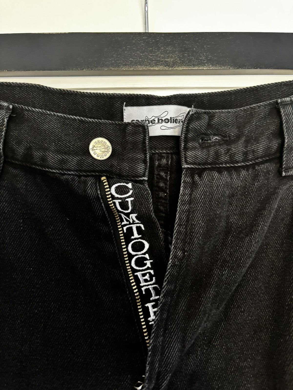 Carne Bollente Carne Bollente Fly Together Jeans (Black) Size US 30 / EU 46 - 4 Thumbnail