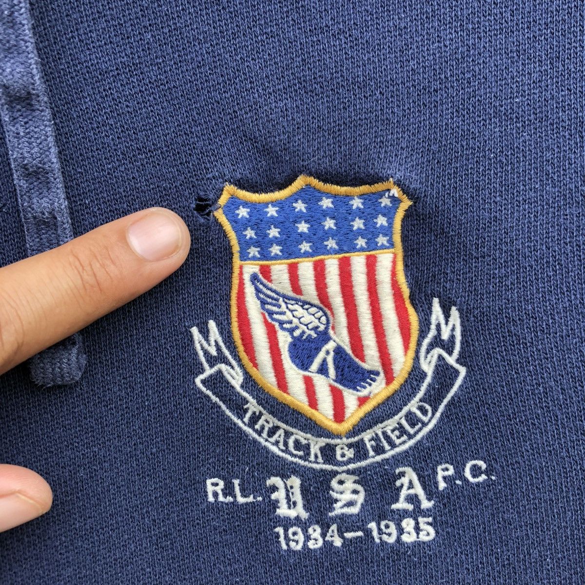 Ralph Lauren Vintage Ralph Lauren Hoodie Sweatshirt Size S / US 4 / IT 40 - 6 Thumbnail