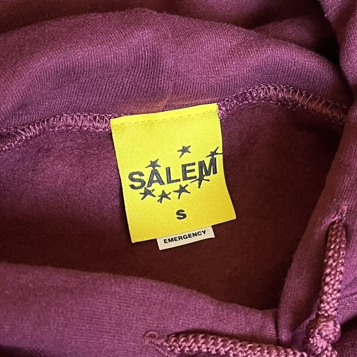 S4LEM S4LEM Salem Midwest Logo Hoodie Burgundy Size US S / EU 44-46 / 1 - 5 Thumbnail