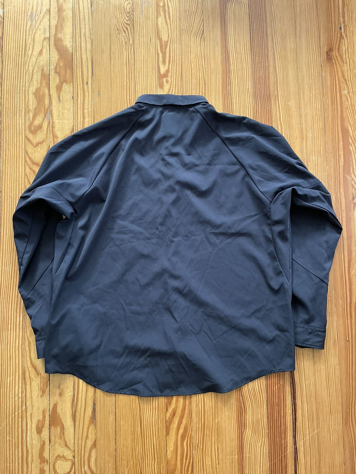And Wander And Wander Ultralight Button Down Shirt Black Size US XL / EU 56 / 4 - 2 Thumbnail