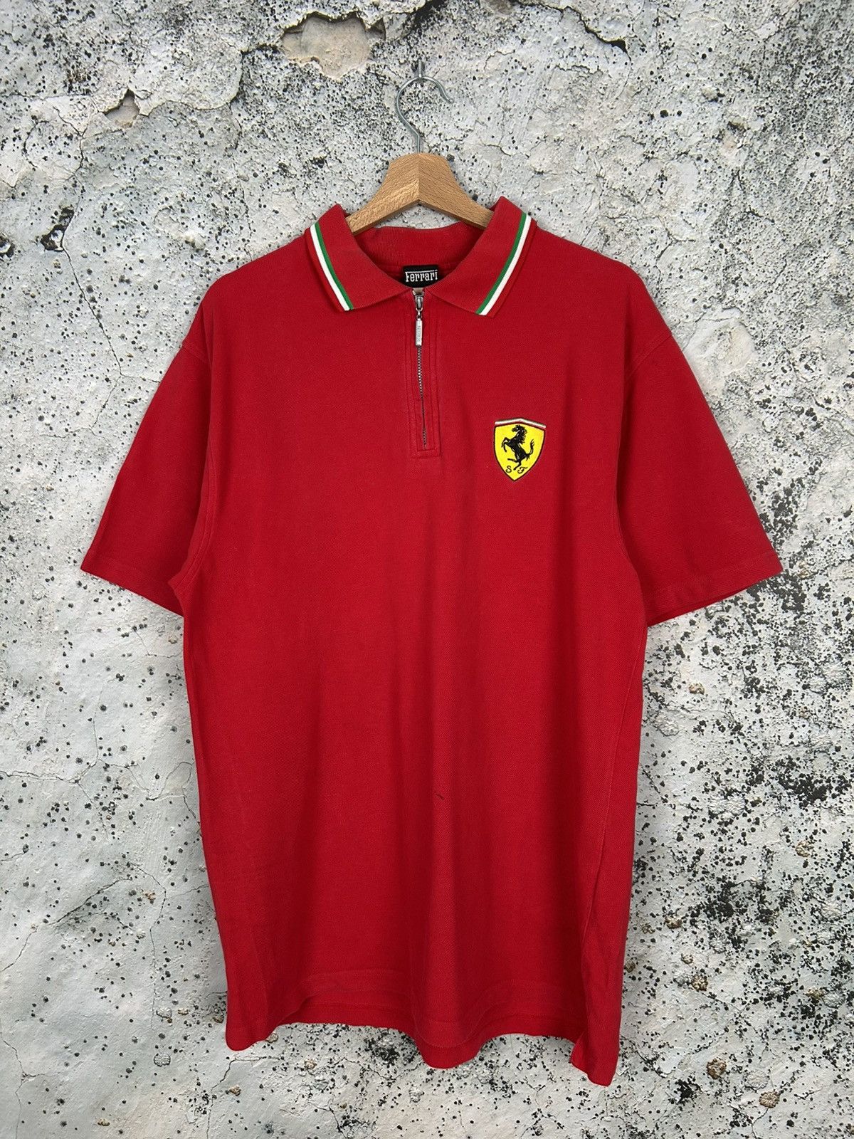 Ferrari Vintage Ferrari 90s Racing Polo Tee Motorsport F1 Rare Hype Size US L / EU 52-54 / 3 - 1 Thumbnail