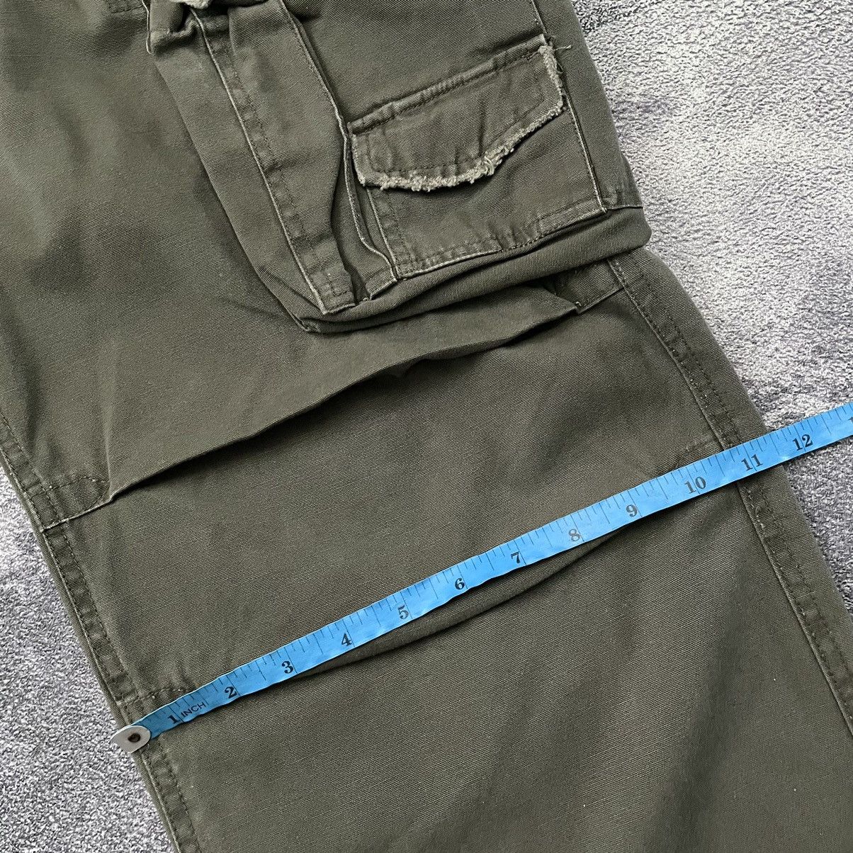If Six Was Nine BCBS Baggy military 3D pocket Cargo pants Size US 32 / EU 48 - 16 Thumbnail