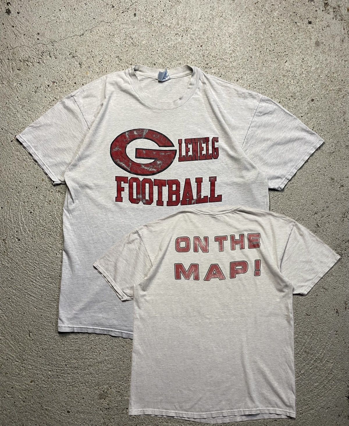 Hanes Hanes giorgia lenelg football tshirt single stich vintage Size US XL / EU 56 / 4 - 1 Thumbnail